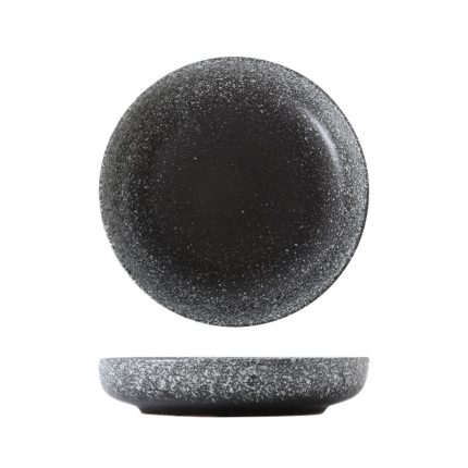 Japanese Style Deep Plate Restaurant Round Ceramic Plate Home Use 10-inch Salad Food Plate Kitchen Creative Tableware Soup Plate